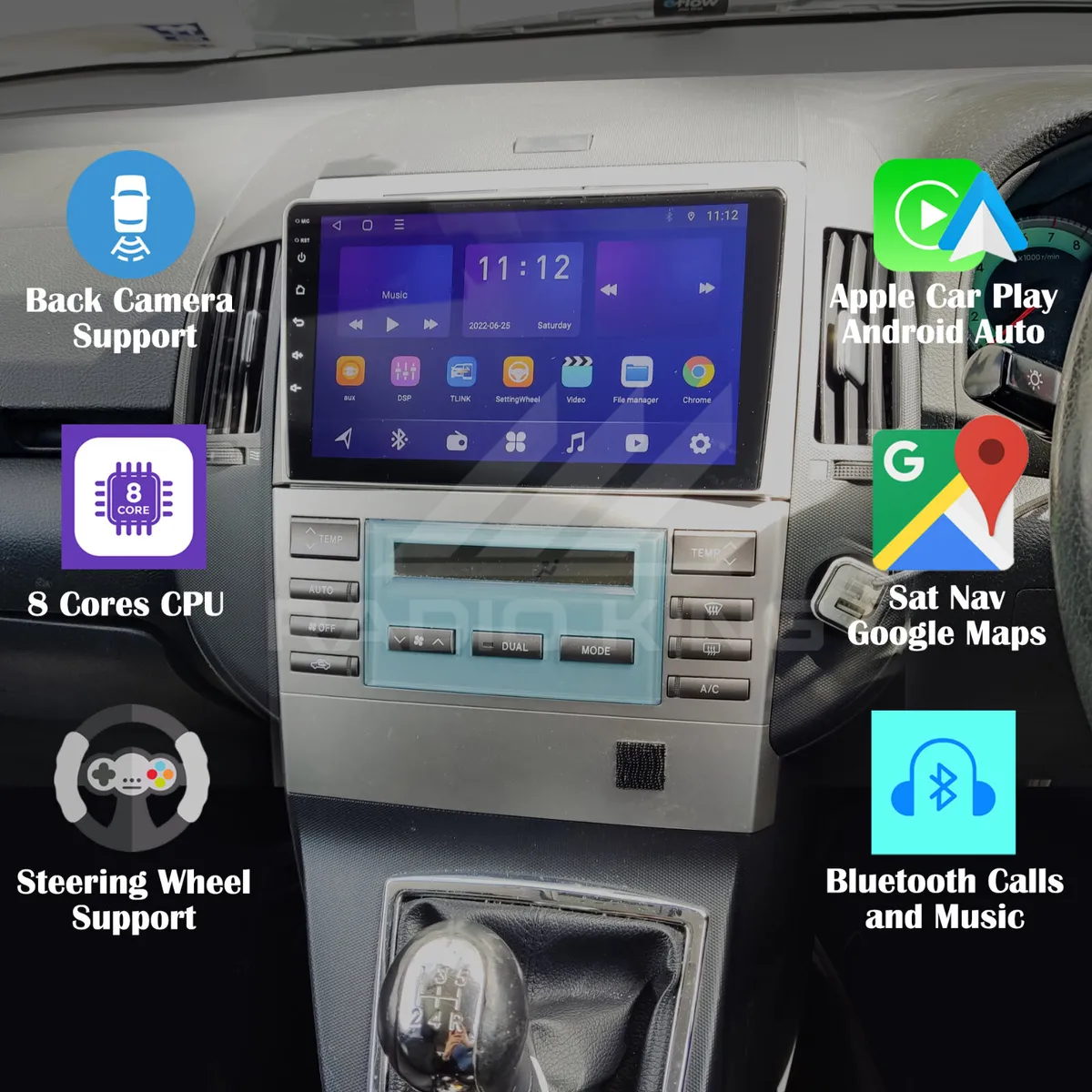 PREMIUM CARPLAY TOYOTA VERSO ANDROID AUTO AUDIO - Image 1