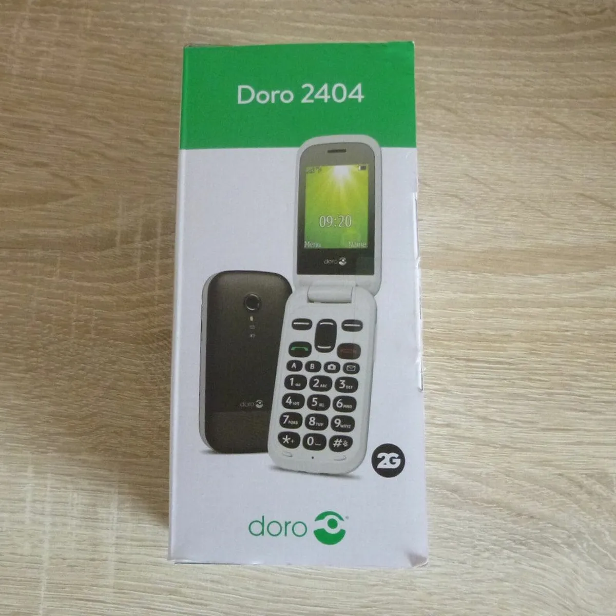 Doro 2404 Flip Big Button Phone