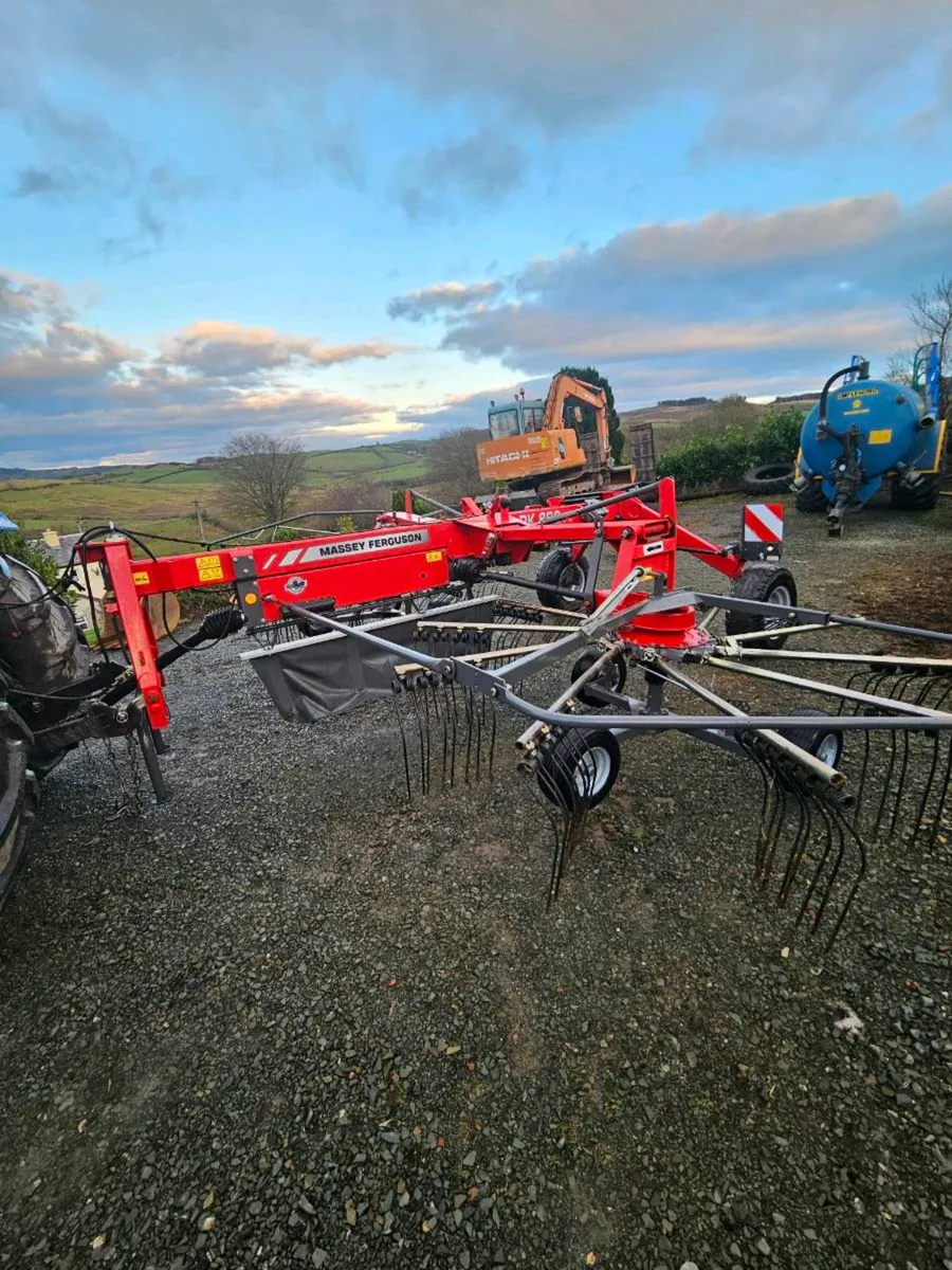 Massey rake 662 20ft as new for sale in Co. Cavan for €1,234 on DoneDeal