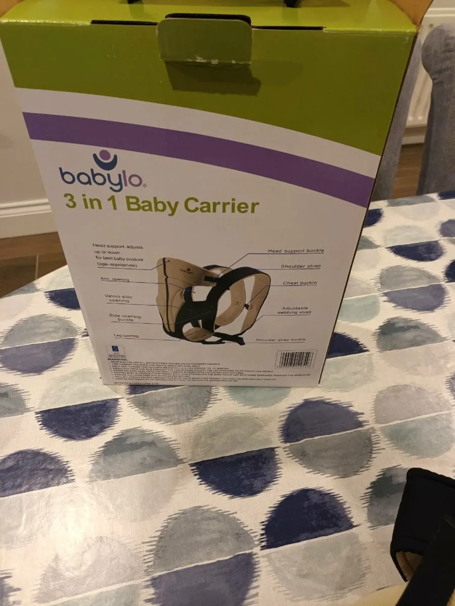 Babylo 3 in 1 baby hot sale carrier instructions