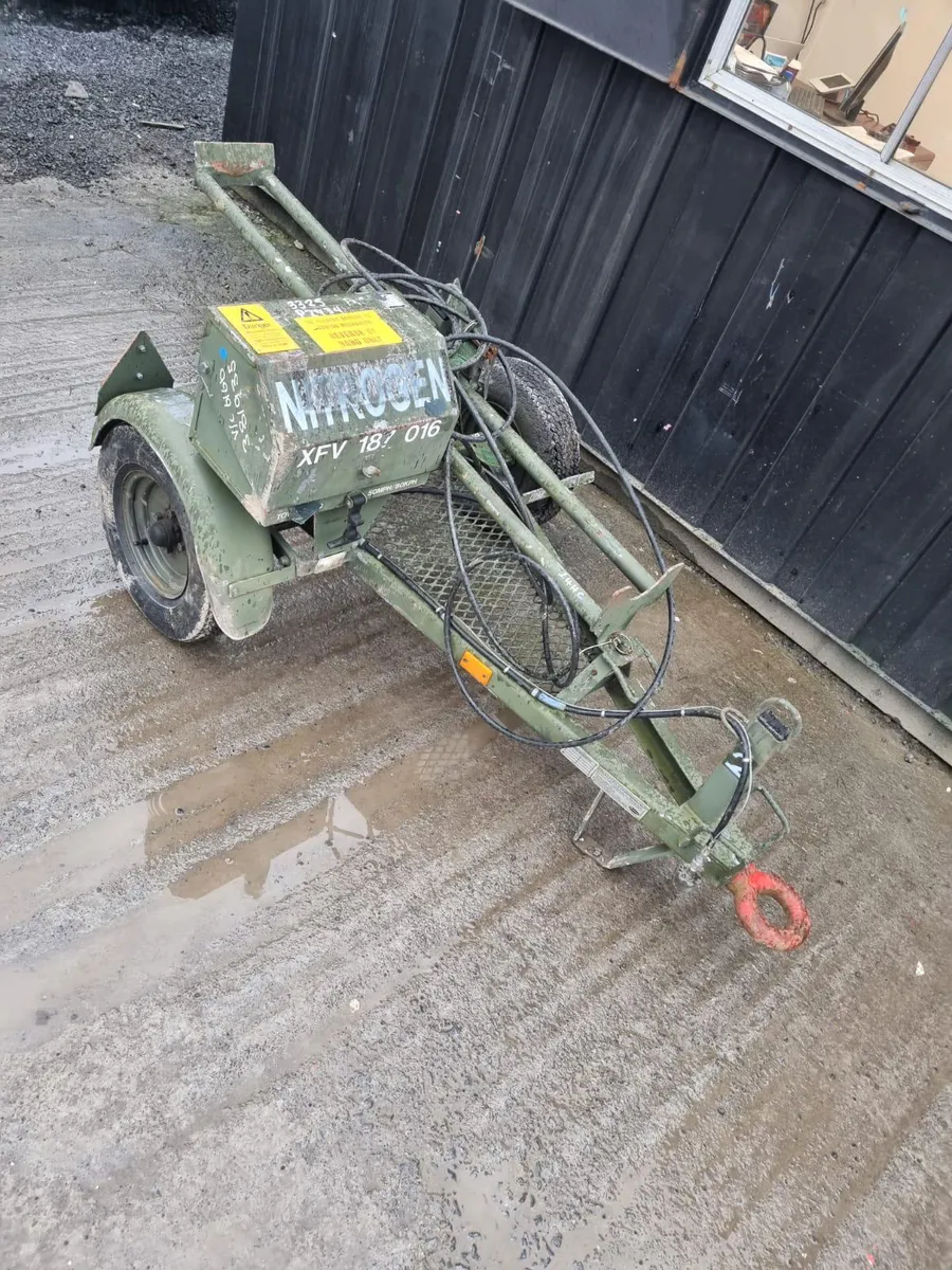 Single Axle Cylinder Trailer - Image 1