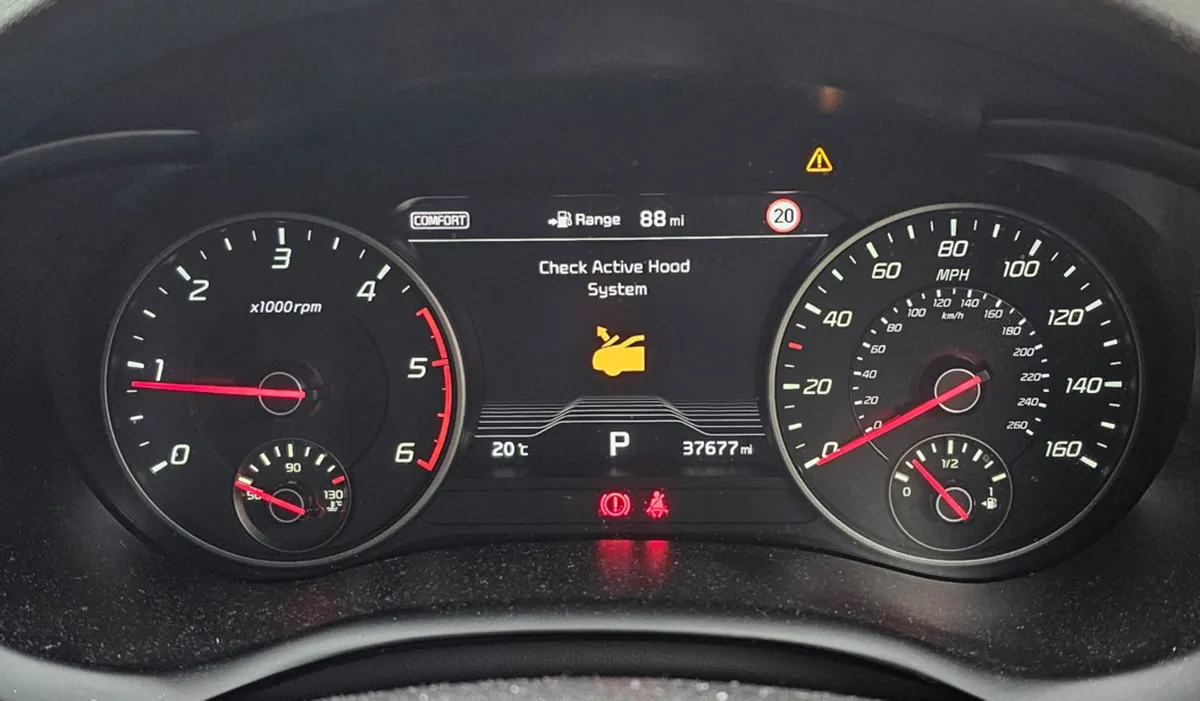 Hyundai Tucson 2015-2020 warning lights - Image 1