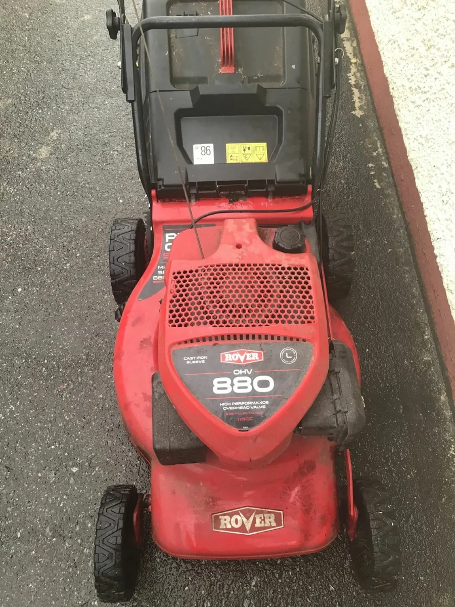 Rover 880 lawn on sale mower manual