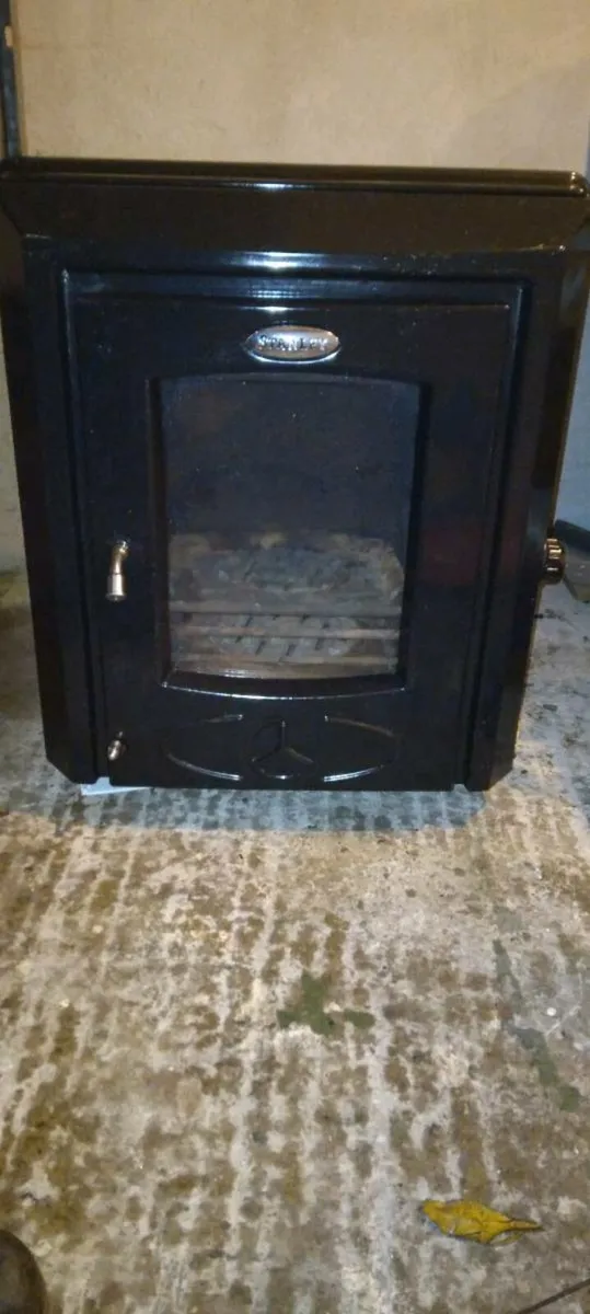 Stanley  insert cara black enamel boiler stove - Image 2