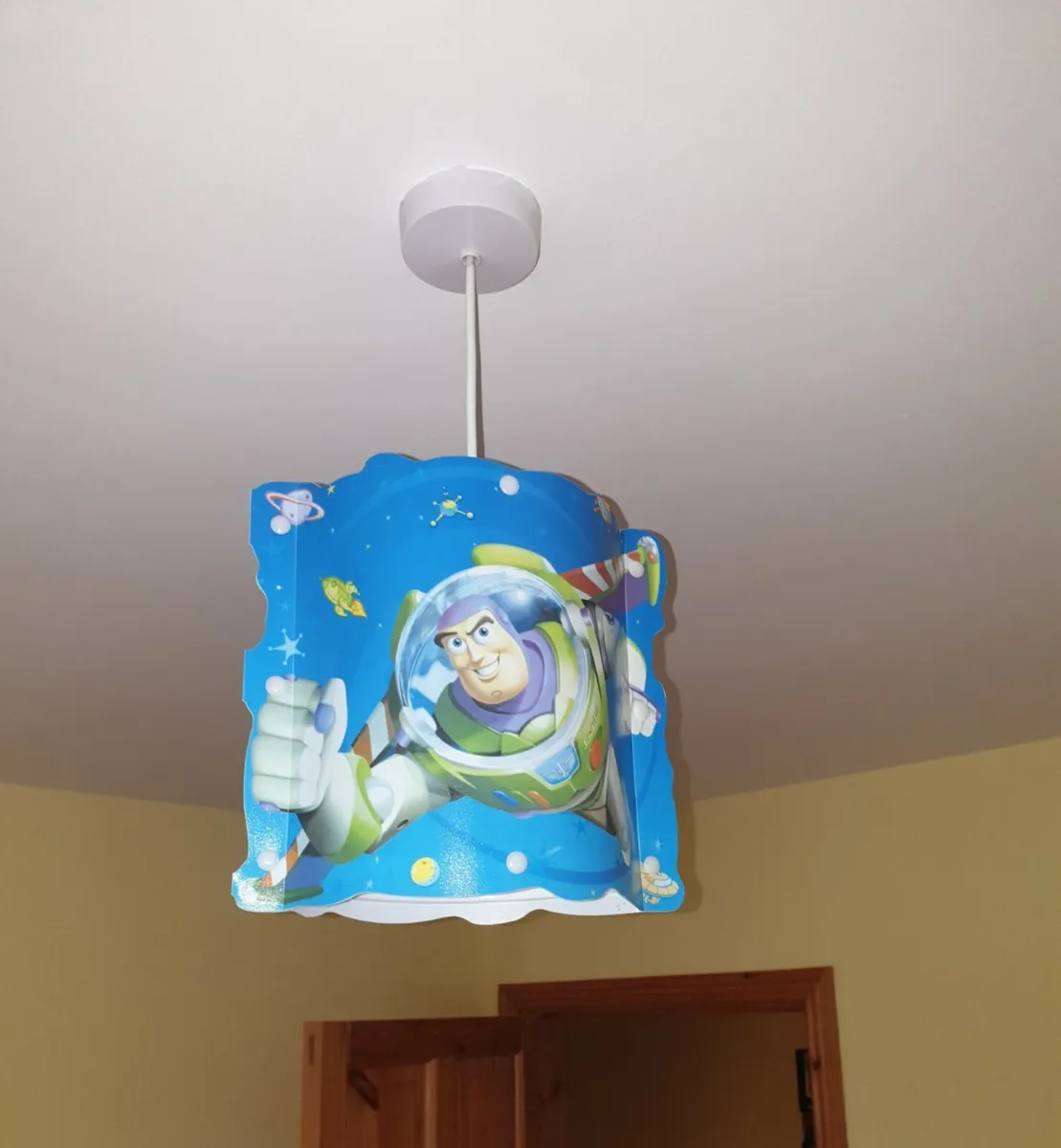 Toy story lampshade and pop up bin for sale in Co. Waterford for €20 on