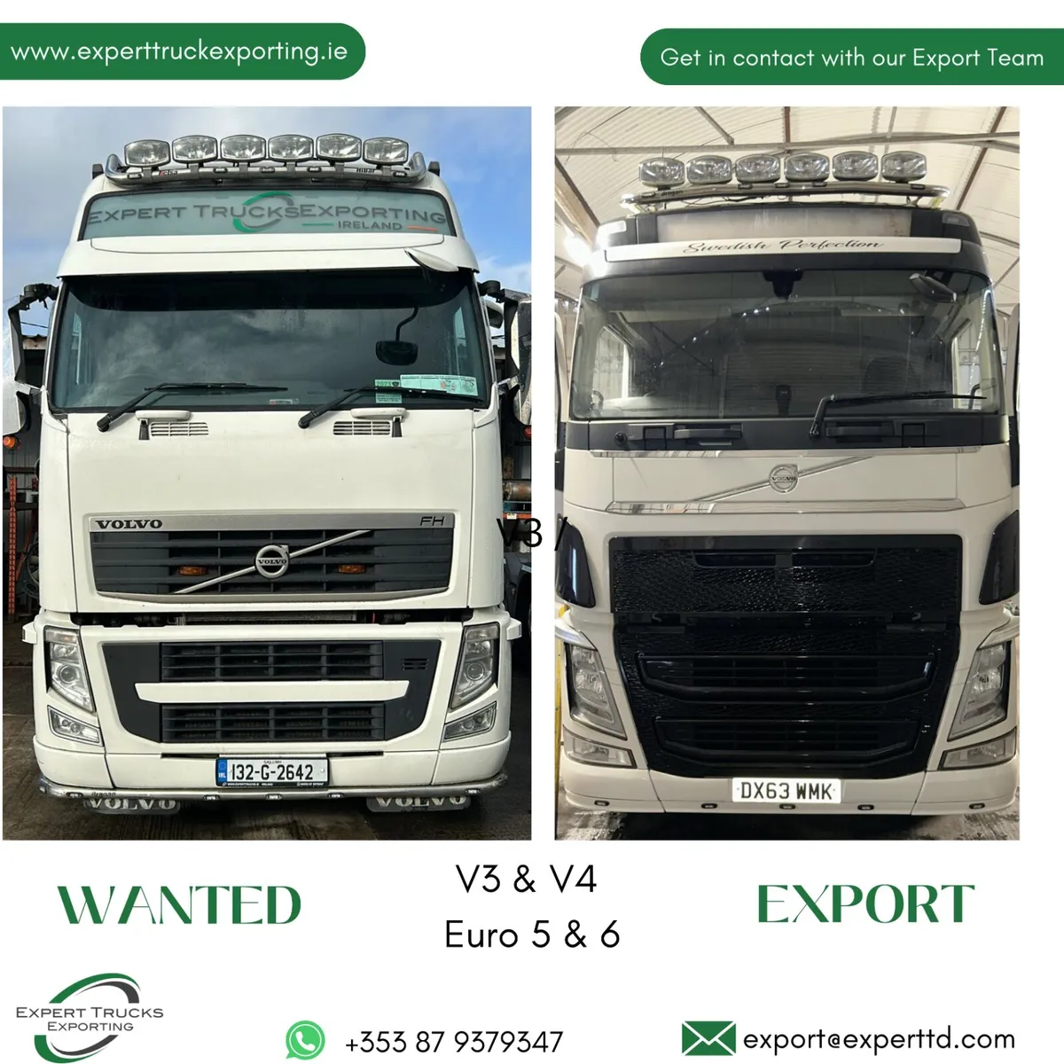 ❌ Wanted For Export ❌ - Volvo Fm/FH V3/V4