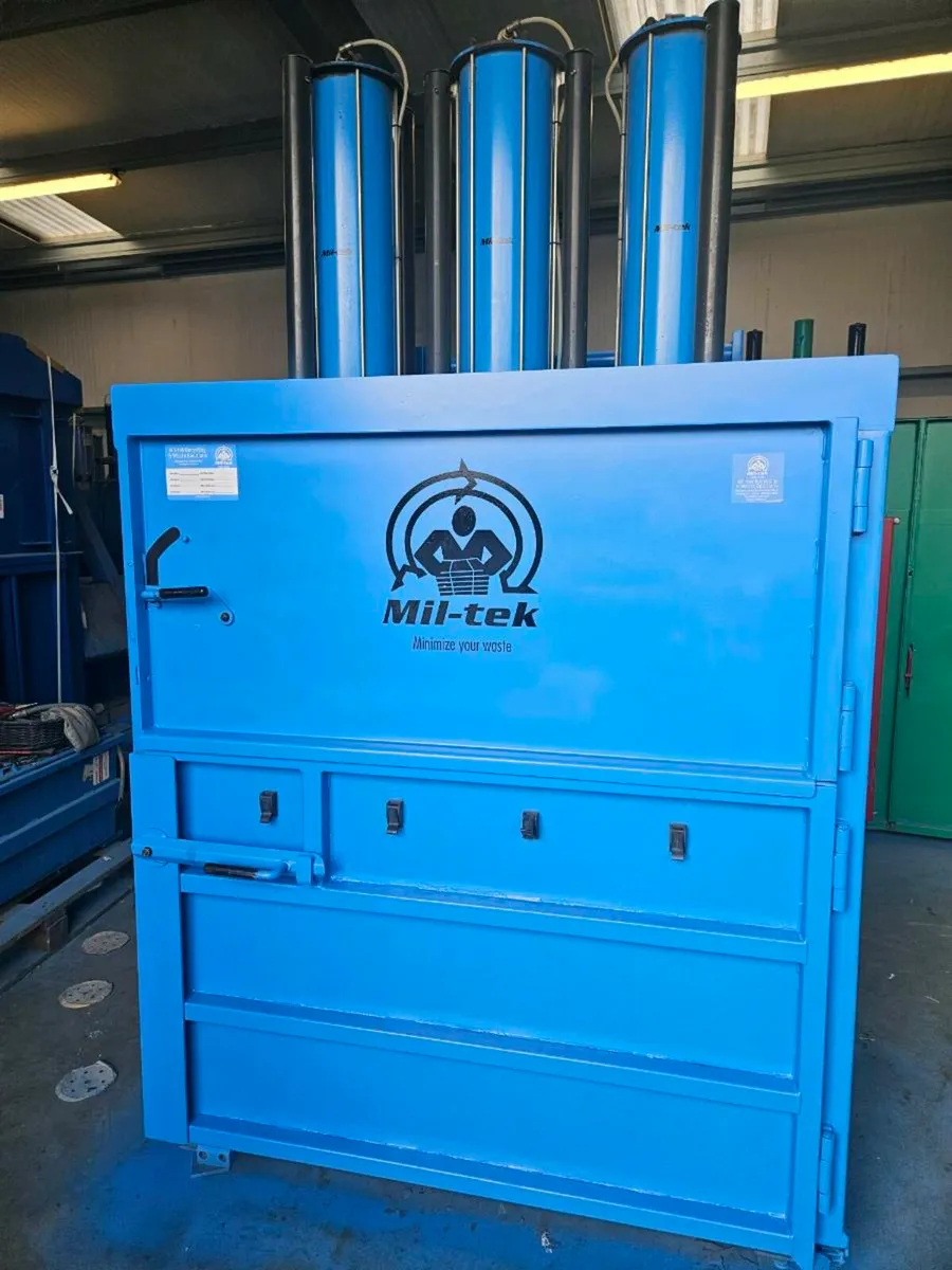 Cardboard baler Mil-tek 509 - Image 3