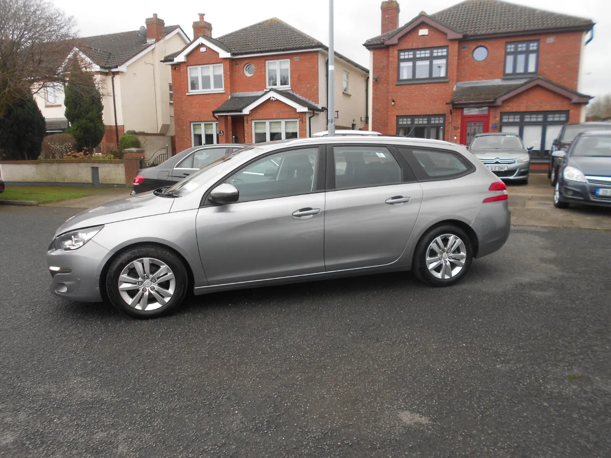 Peugeot 308 2015 dsl estate ncted 8/25 - Image 1