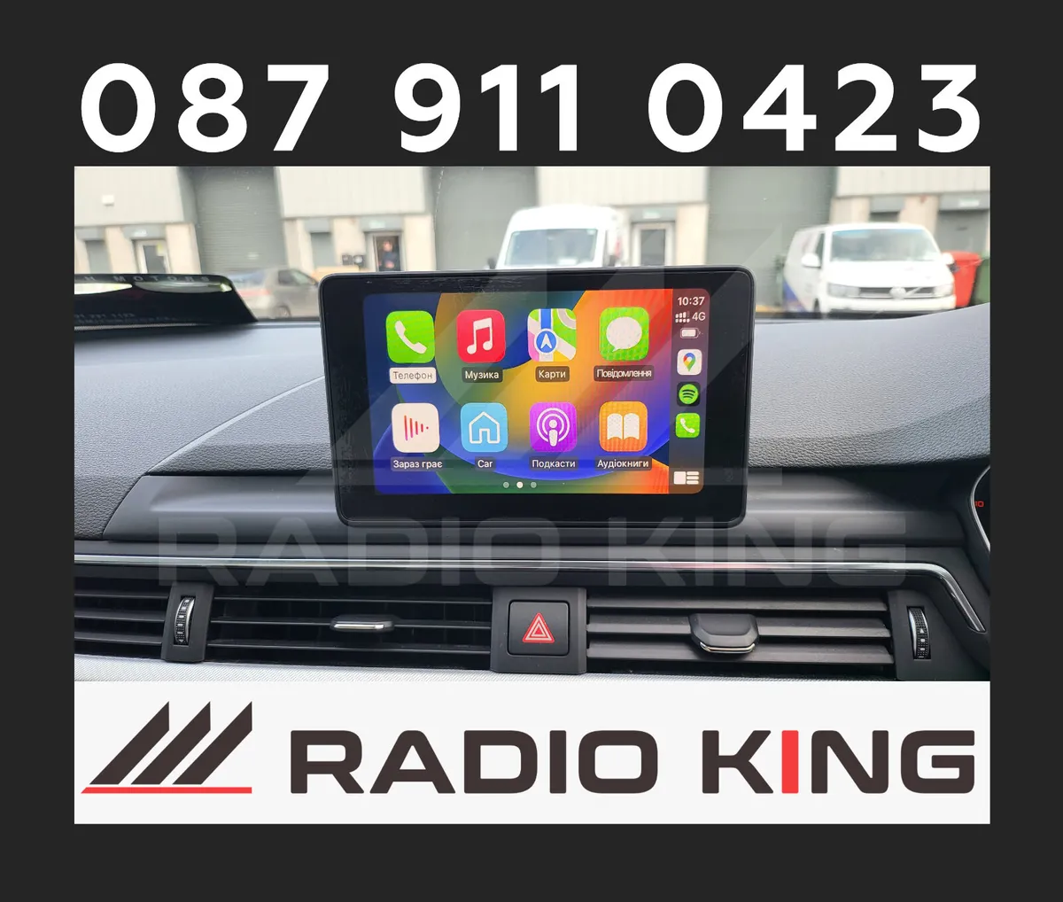 PREMIUM CARPLAY AUDI A4 ANDROID AUTO CarPlay SYSTE - Image 4