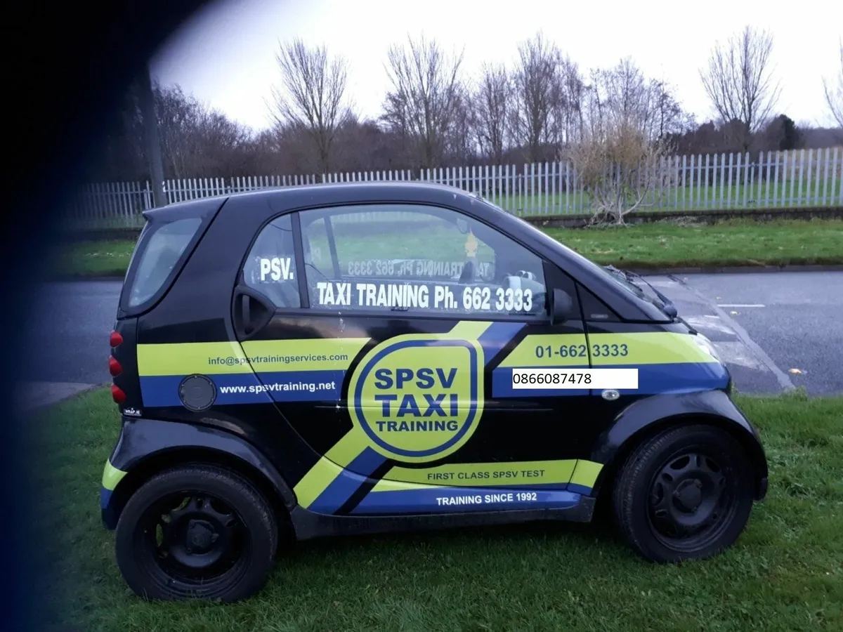 Taxi  Chauffeur Training   086087478 see details - Image 1