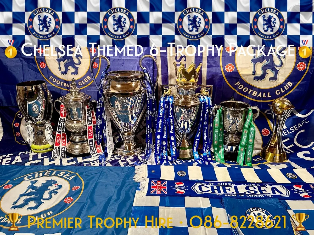 Chelsea FC Themed Trophy Party Packages