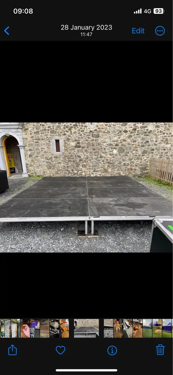 Stage decks for hire
