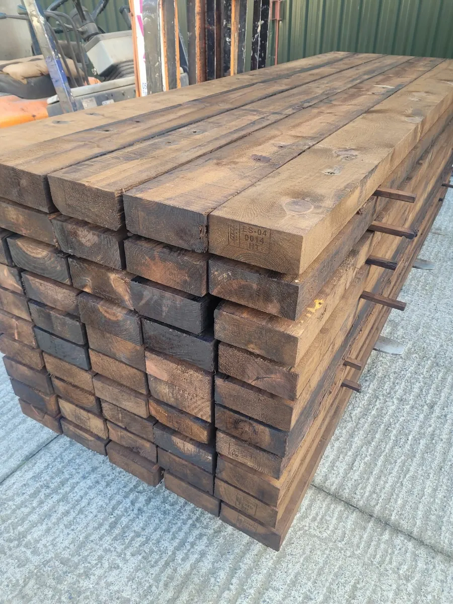 Railway Sleepers   2800mm long - Image 3