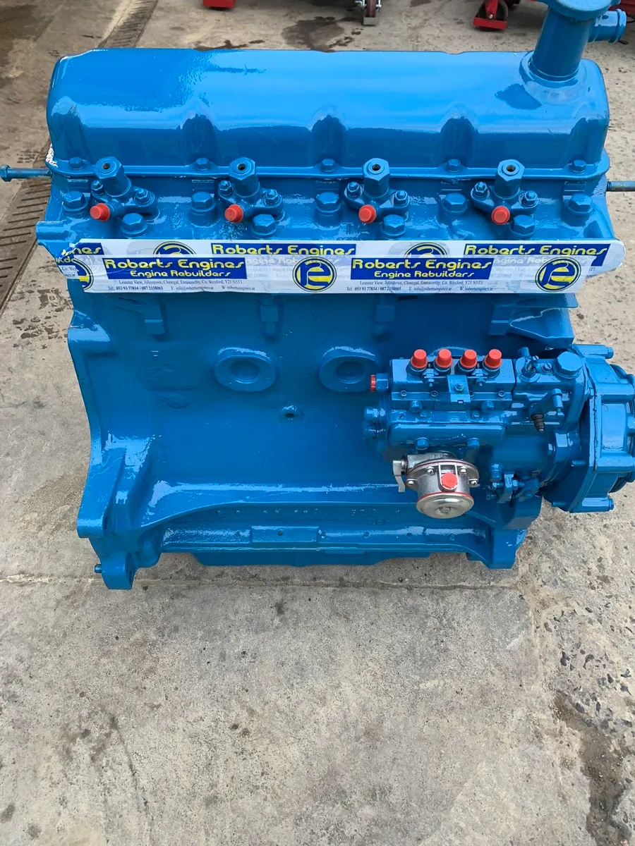Reconditioned Ford 5000 engine