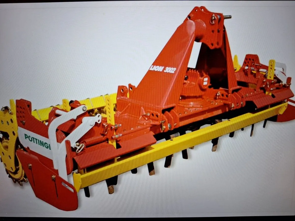 NEW POTTINGER LION 3002 POWER HARROW IN STOCK - Image 3