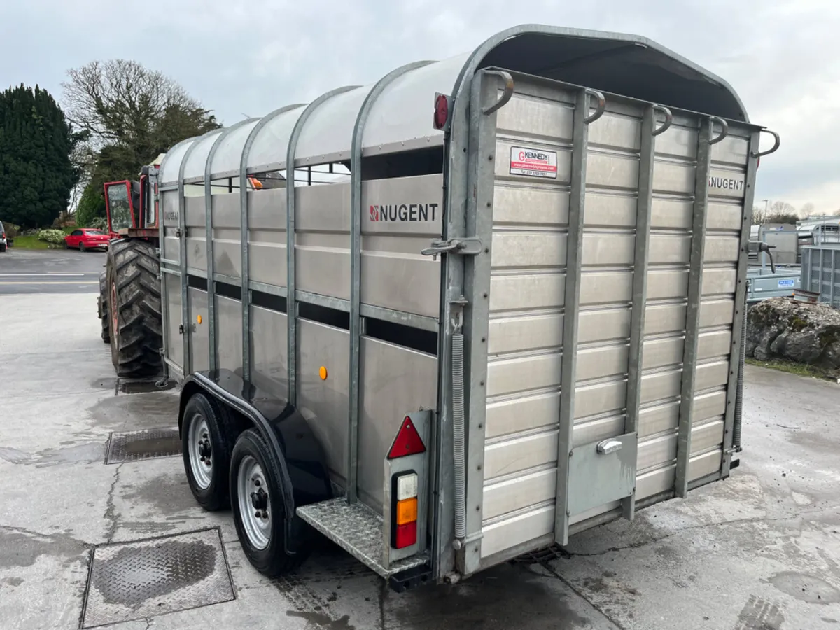 Nugent 12ft livestock trailer - Image 1