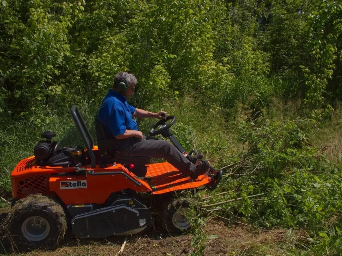 Stella Ride on Flail Mower - Image 1