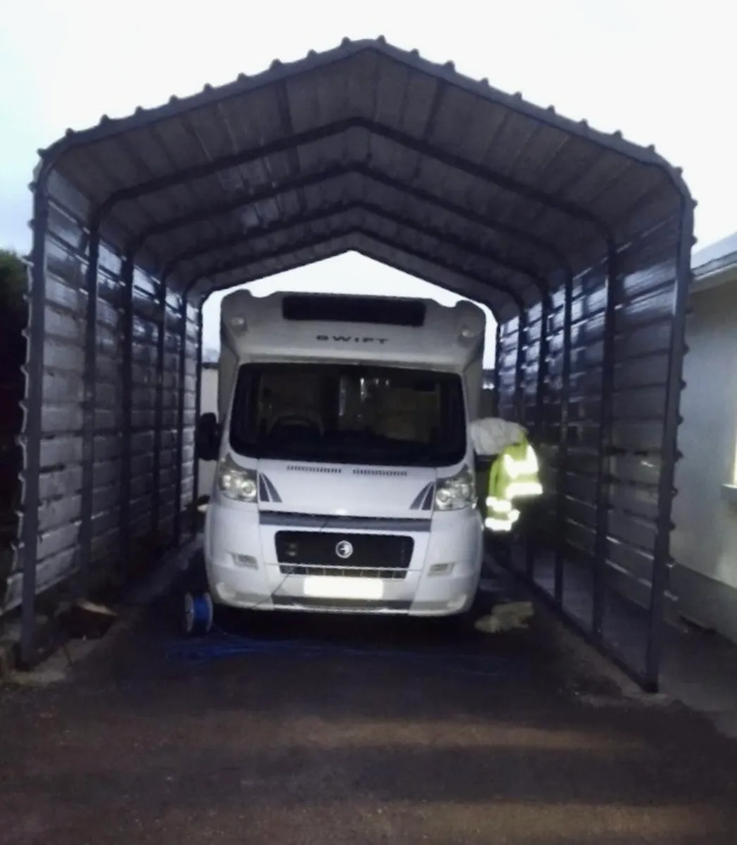 Motor home, caravan Carport e.g. 12x21x5 £1,395 - Image 2