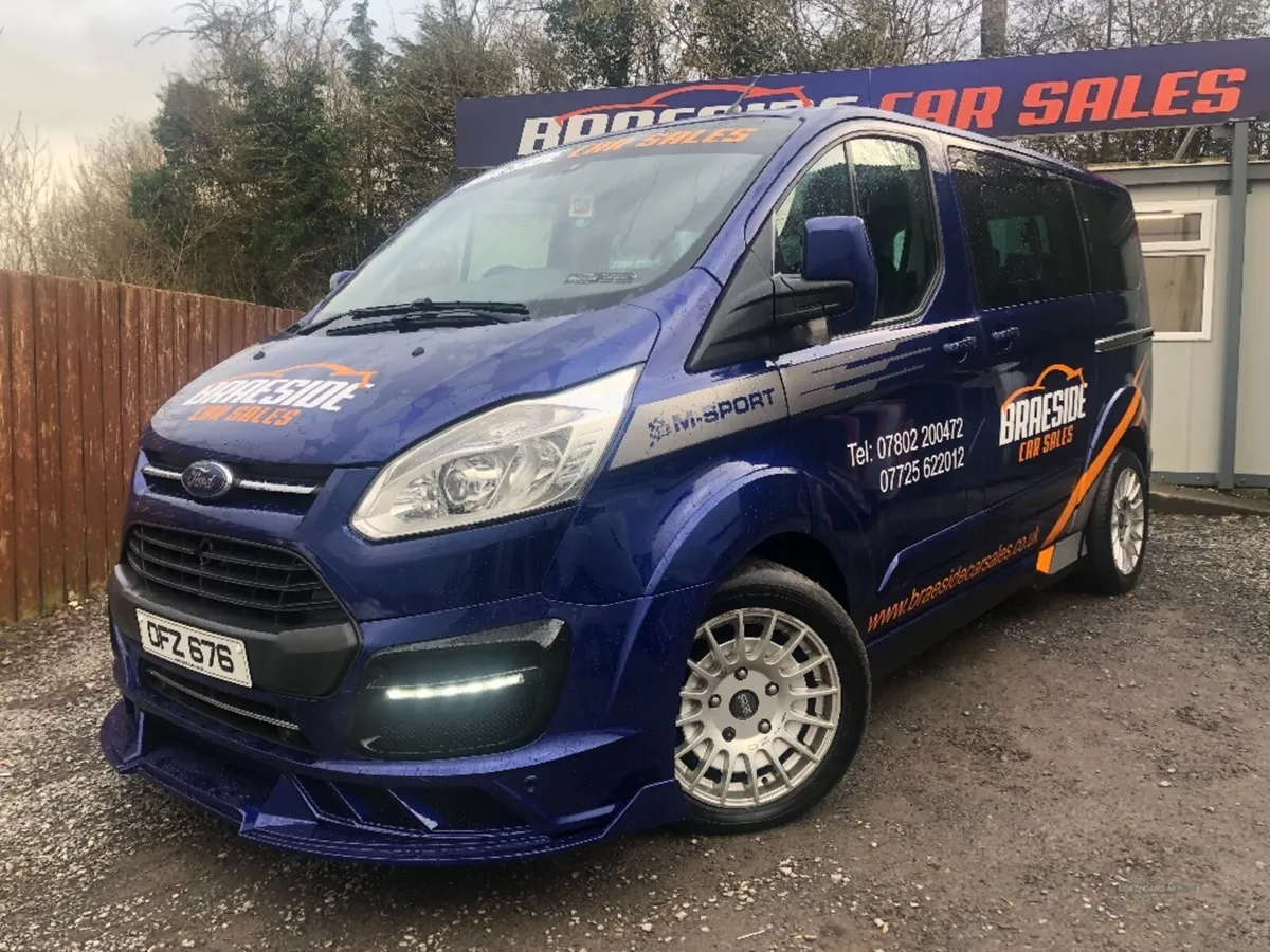 2017 FORD TOURNEO 2.0 170 BHP 8 SEATER M SPORT 83K - Image 3