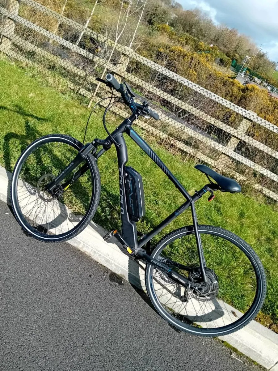 Carrera crossfire electric bike cheap for sale