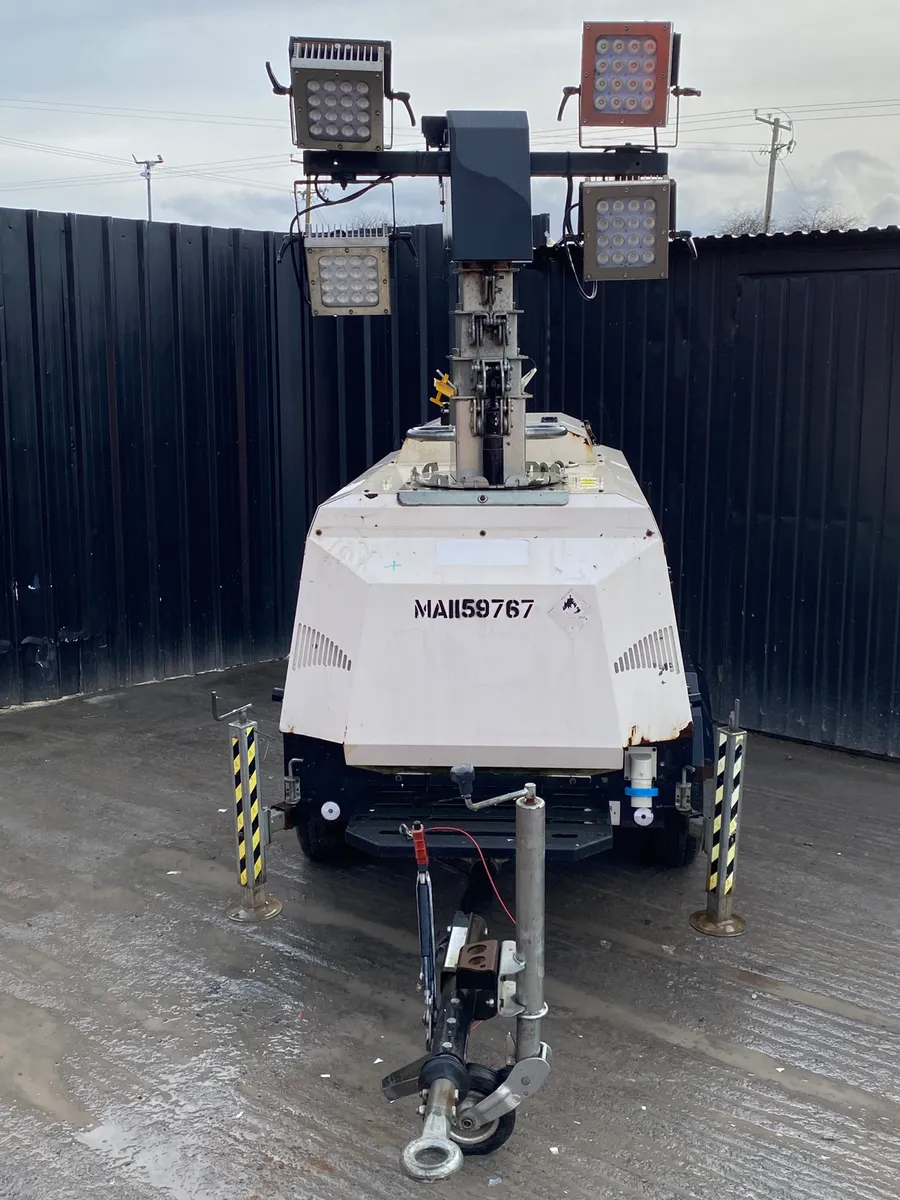 Towerlight Hybrid LED Lighting Tower Choice of 20 - Image 2