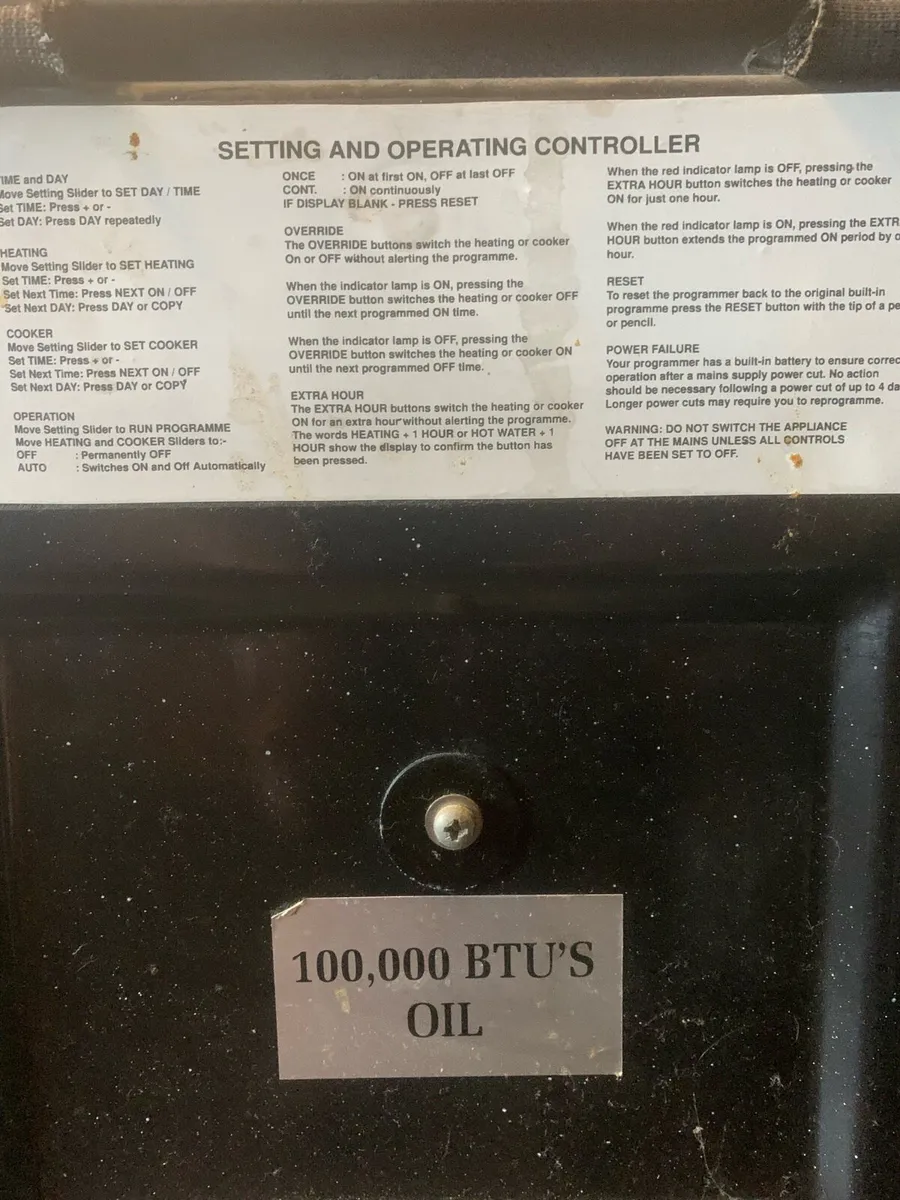 Stanley oil cooker for sale in Co. Limerick for €1,000 on DoneDeal