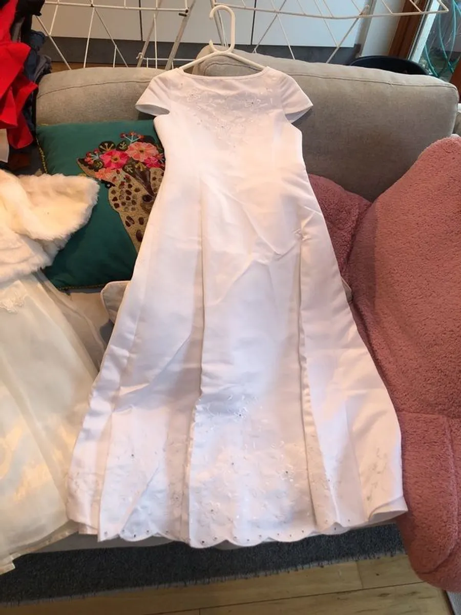 holly communion dress set