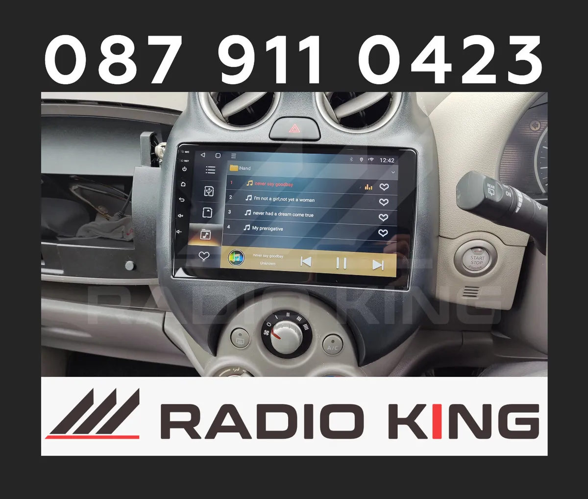 PREMIUM CARPLAY NISSAN MICRA ANDROID AUTO STEREO - Image 4