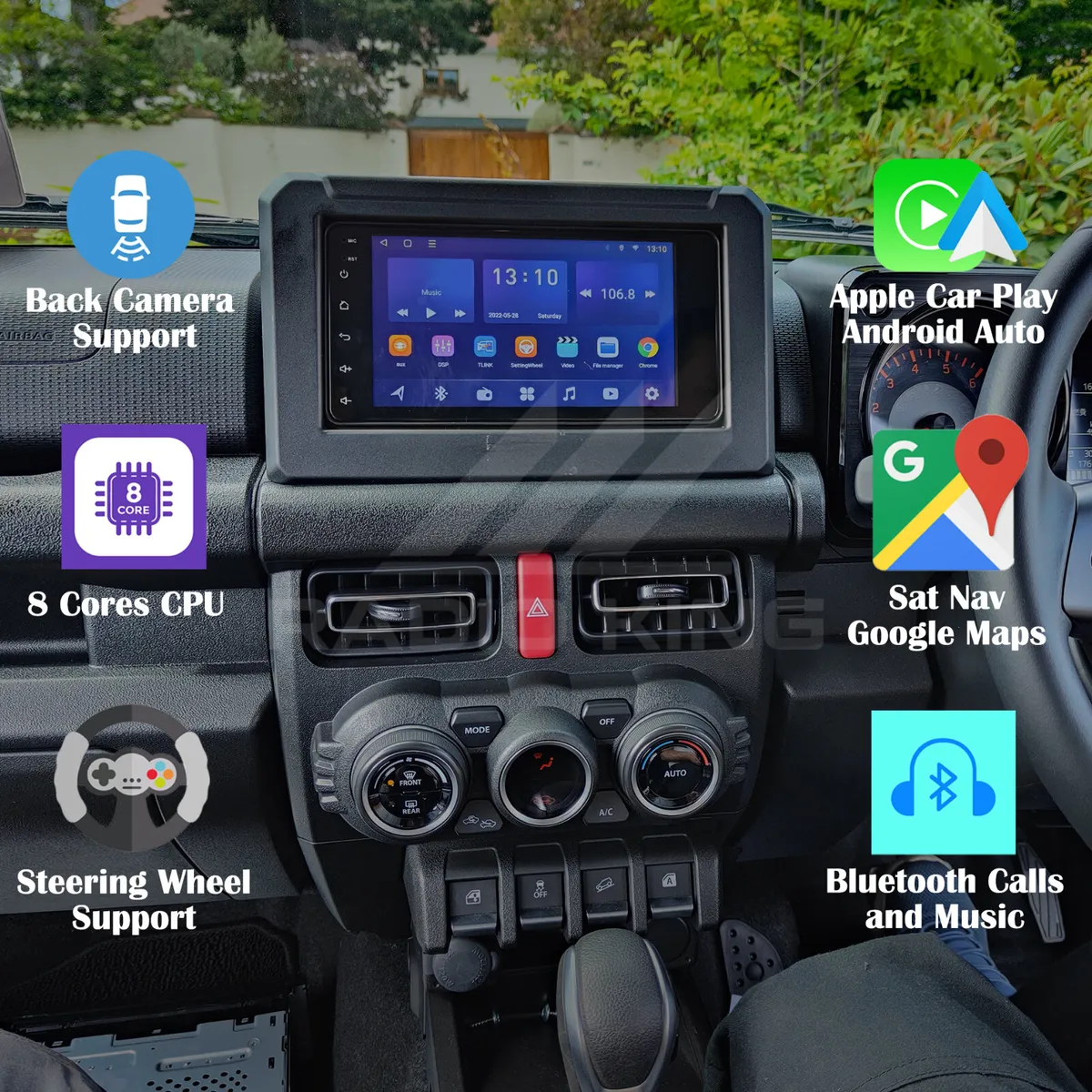 PREMIUM. CARPLAY SUZUKI JIMNY ANDROID STEREO - Image 1