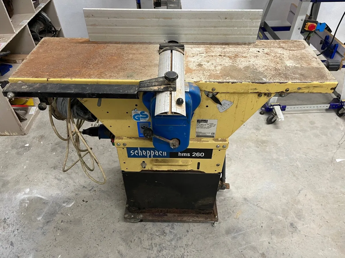 Scheppach jointer deals planer