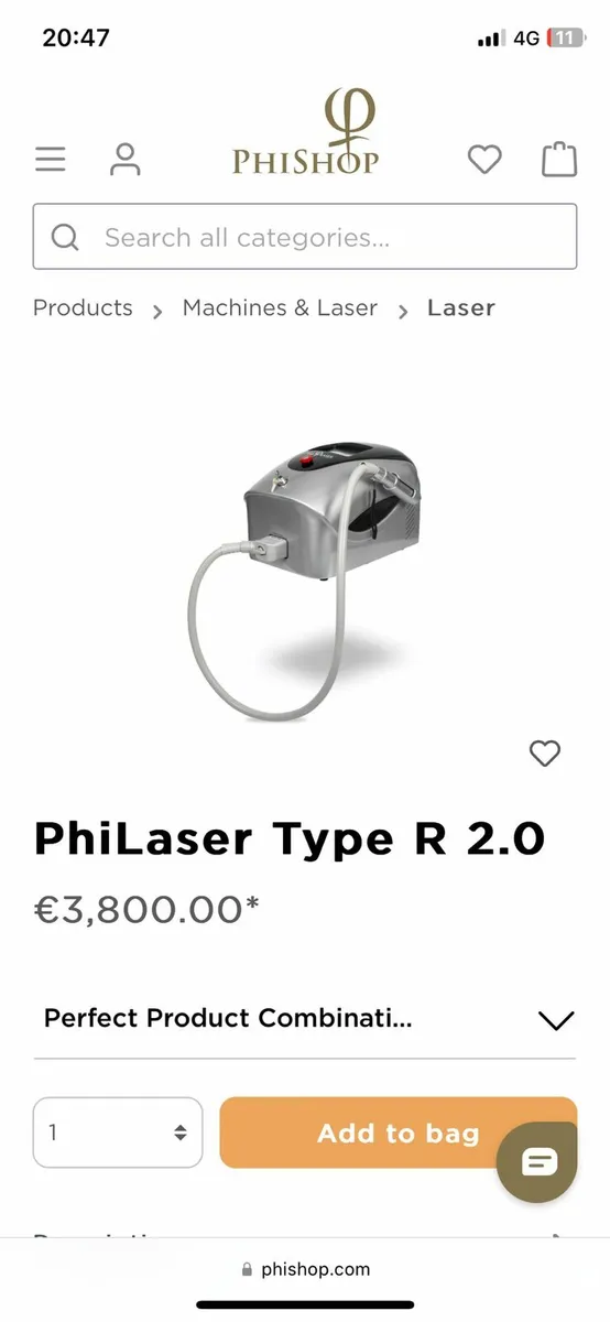 PhiLaser Type R 2.0- Tattoo Removal & Beau - Image 1