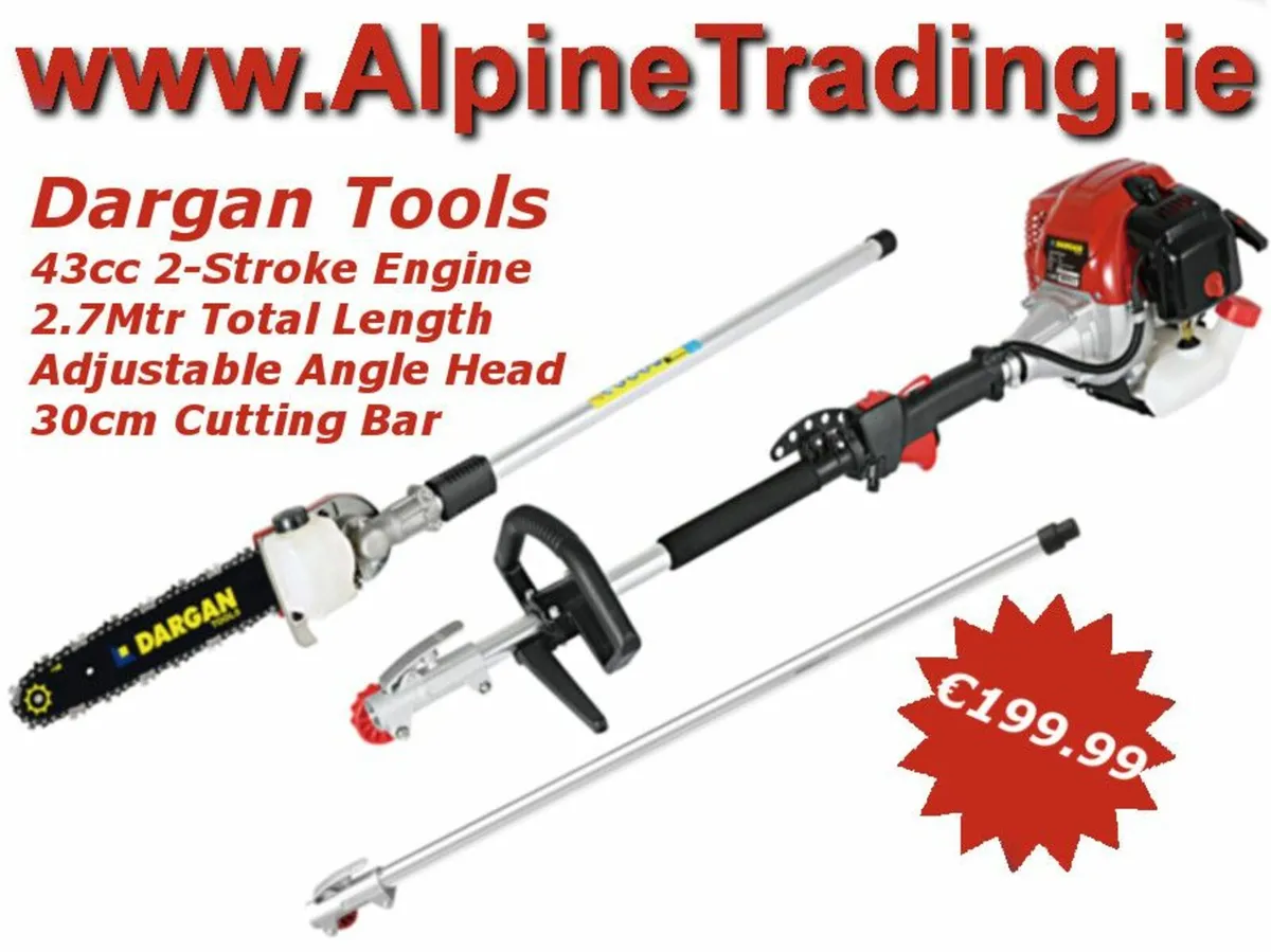 Pole Saw 43cc 2-Stroke Dargan DG17