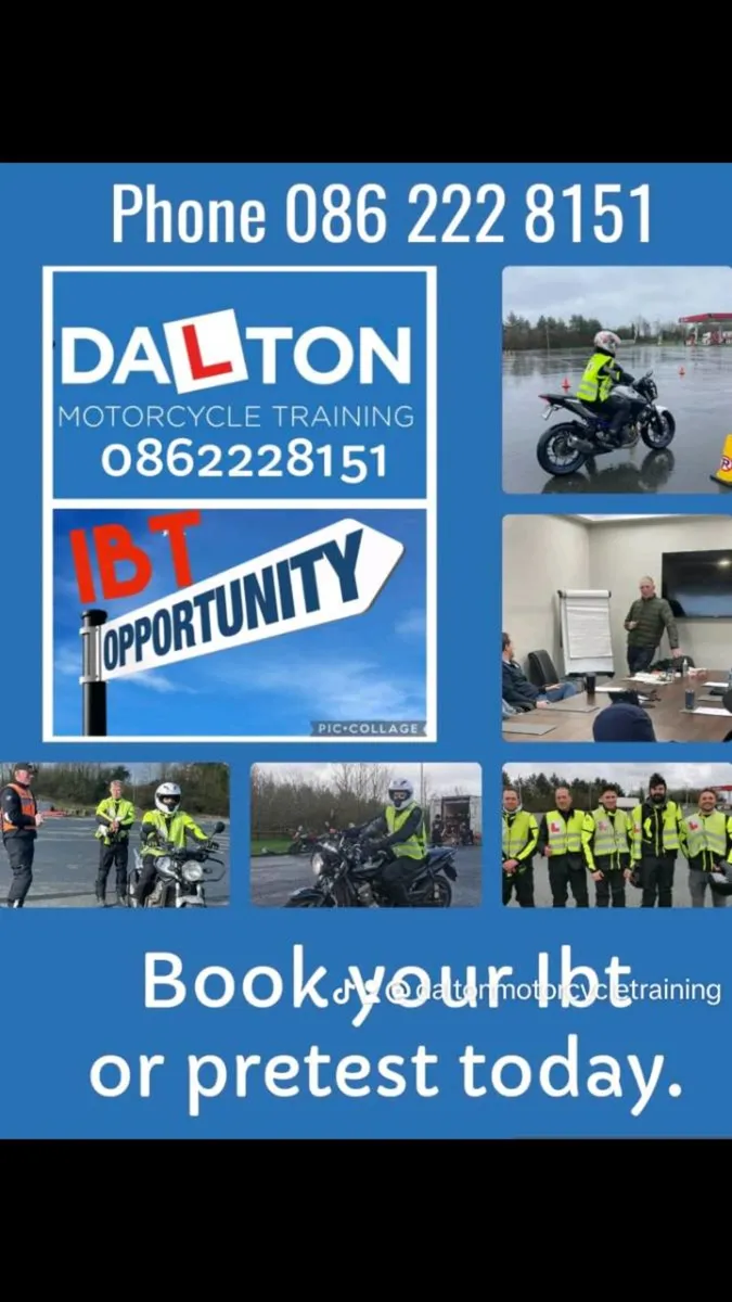 IBT Motorcycle Training. Finglas. Dublin/Kinnegad