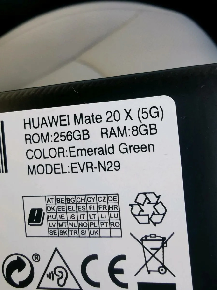 Huawei mate 20 X 5G dual sim