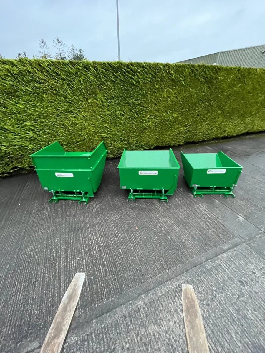 Forklift Tipping Skips - Image 1