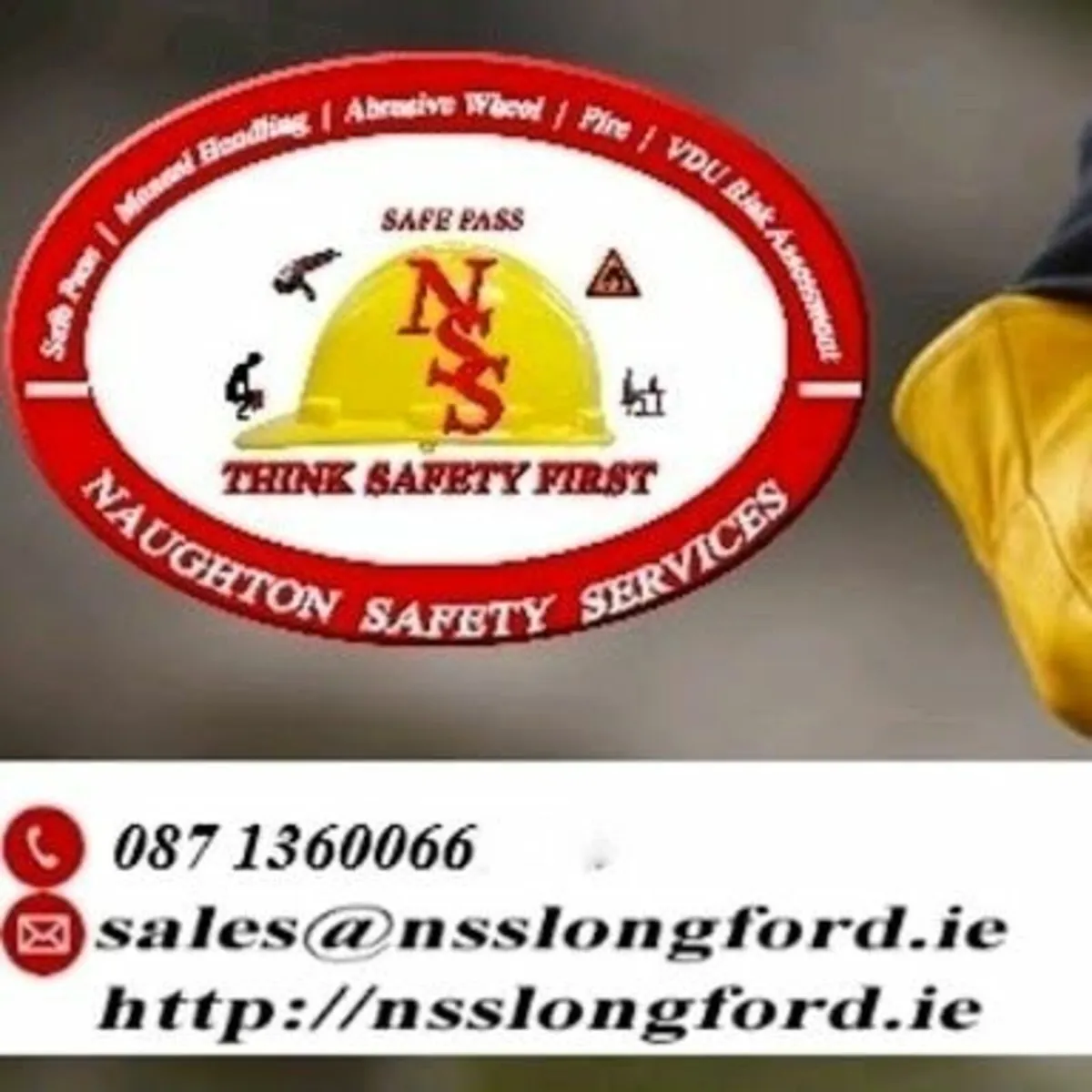 Safe Pass Course Longford €130, 8th May 24