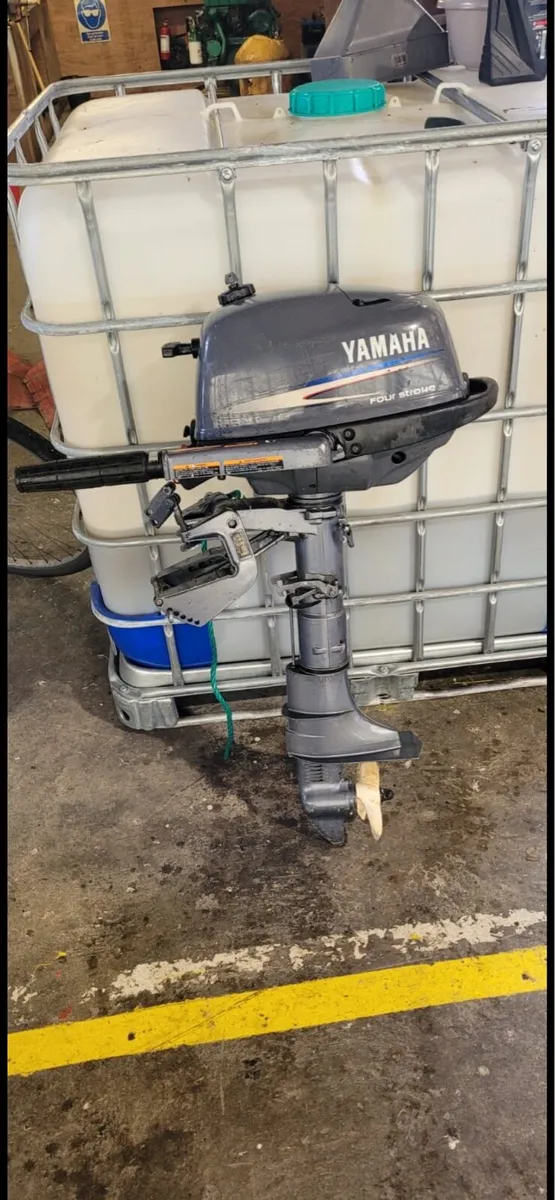 4hp Yamaha outboard - Image 1