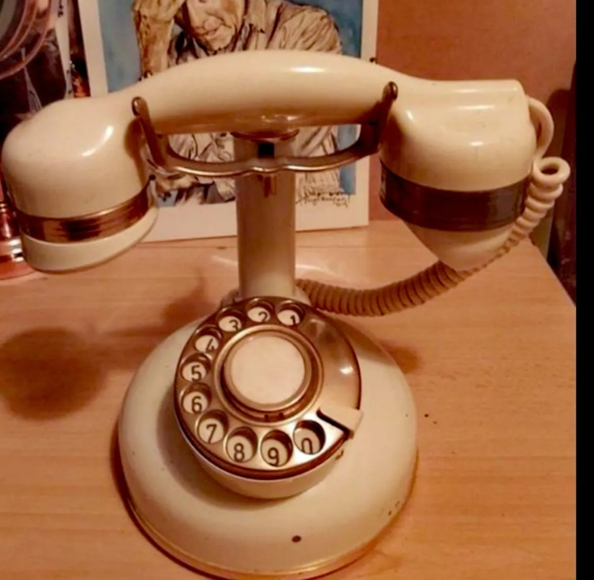 18karat gold plated telephone