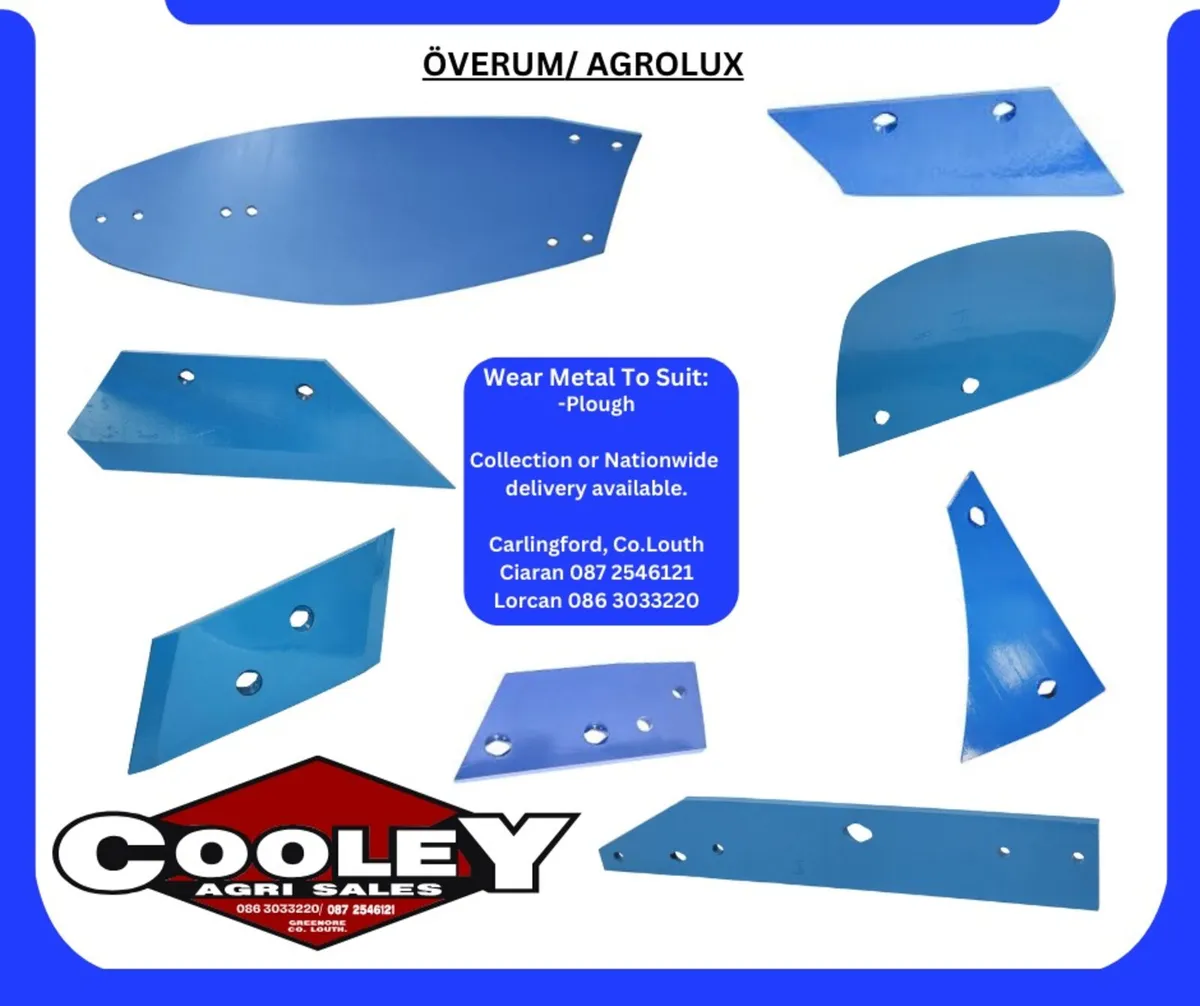 Plough parts / tillage spares -OVERUM / AGROLUX