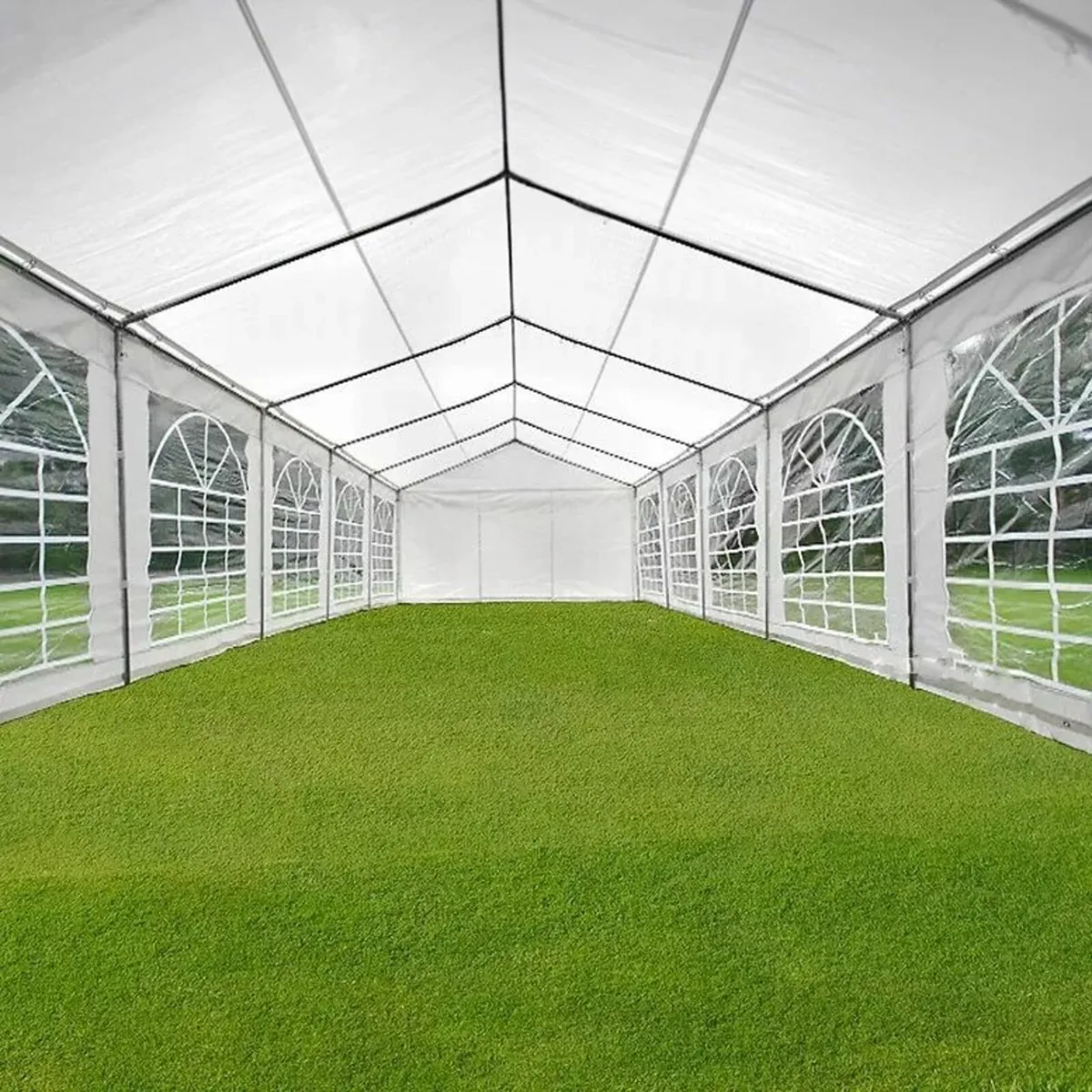 Marquee 4 X 10 PE, galvanized  frame FREE Delivery - Image 1