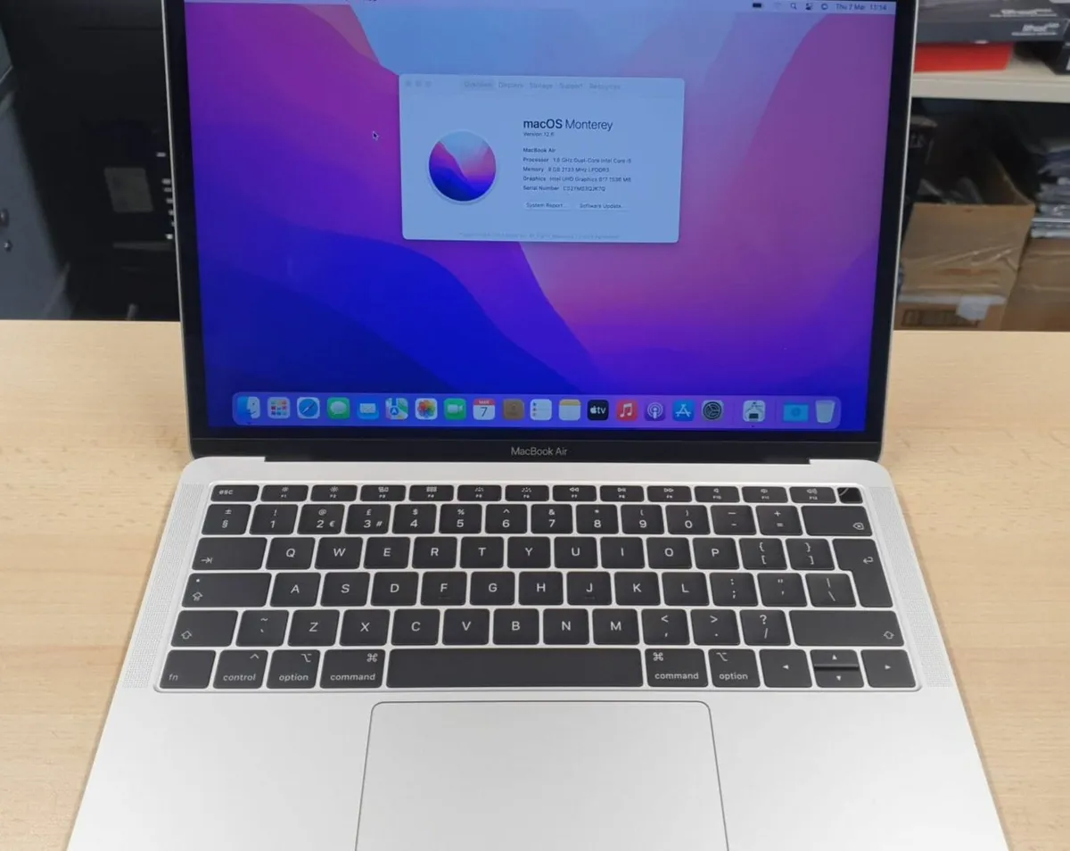 MacBook Air 13 Retina 2019 Core i5 8GB 256SSD Mint - Image 1
