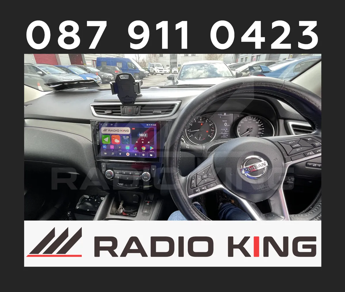 PREMIUM CARPLAY NISSAN QASHQAI ANDROID AUTO RADIO - Image 4