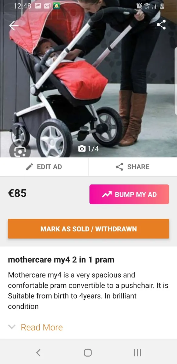 Mothercare pram hotsell payment plans