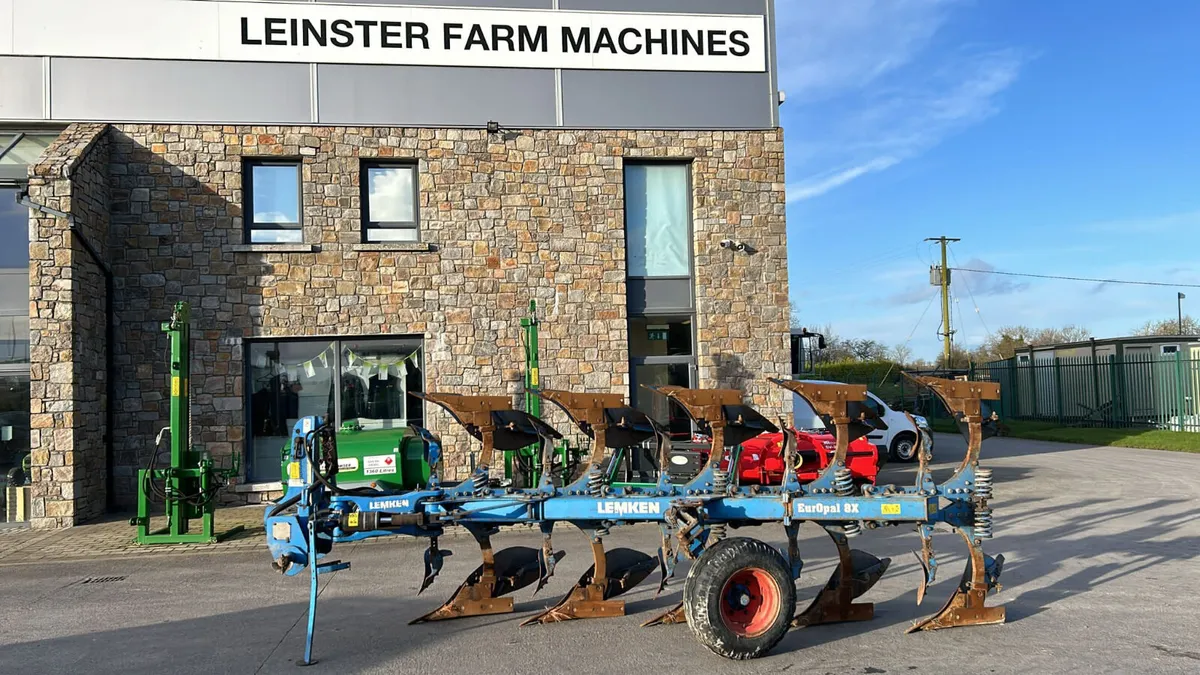 Lemken europal 8 5furrow plough - Image 1