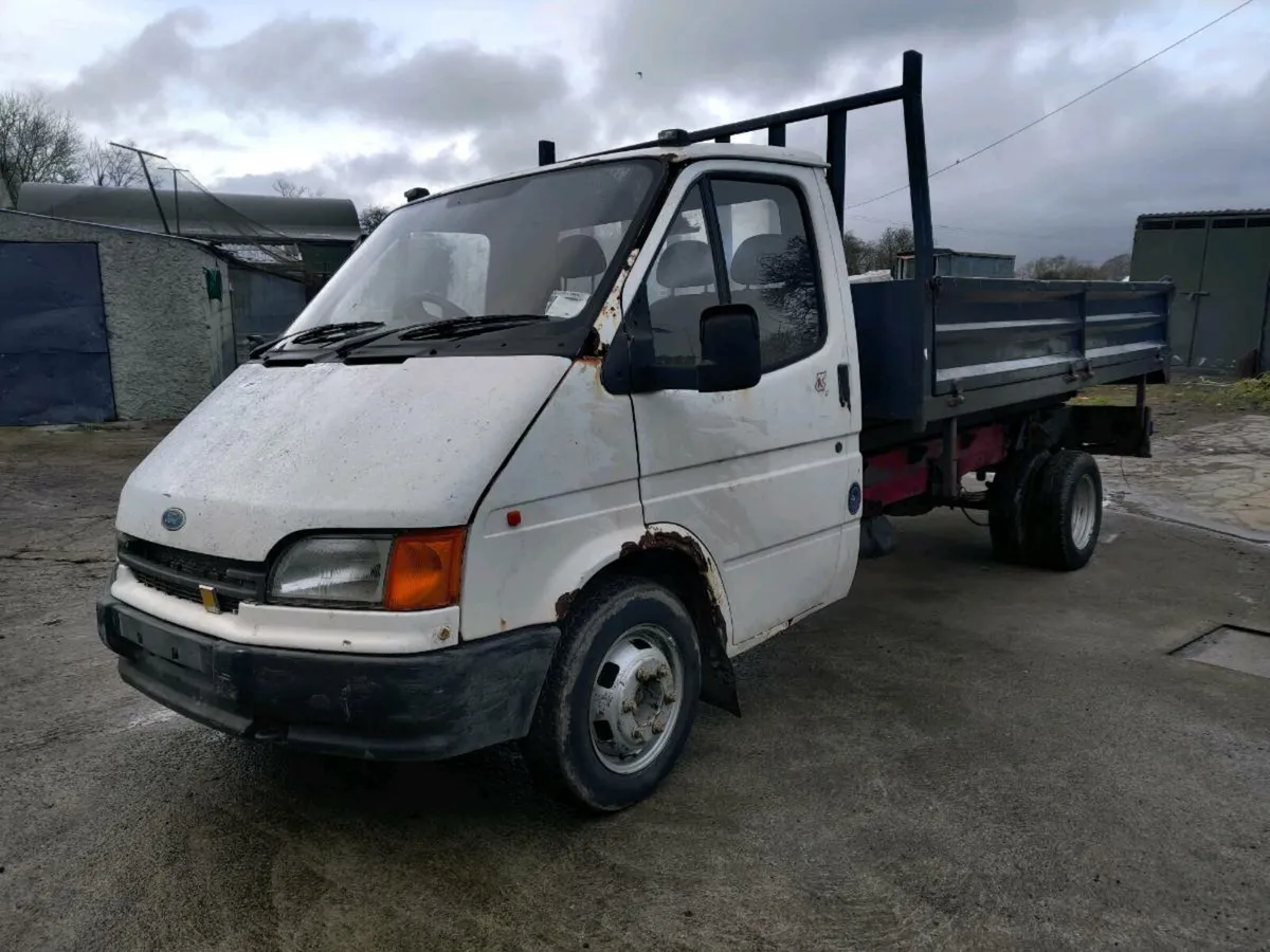Ford Transit with Tipper
