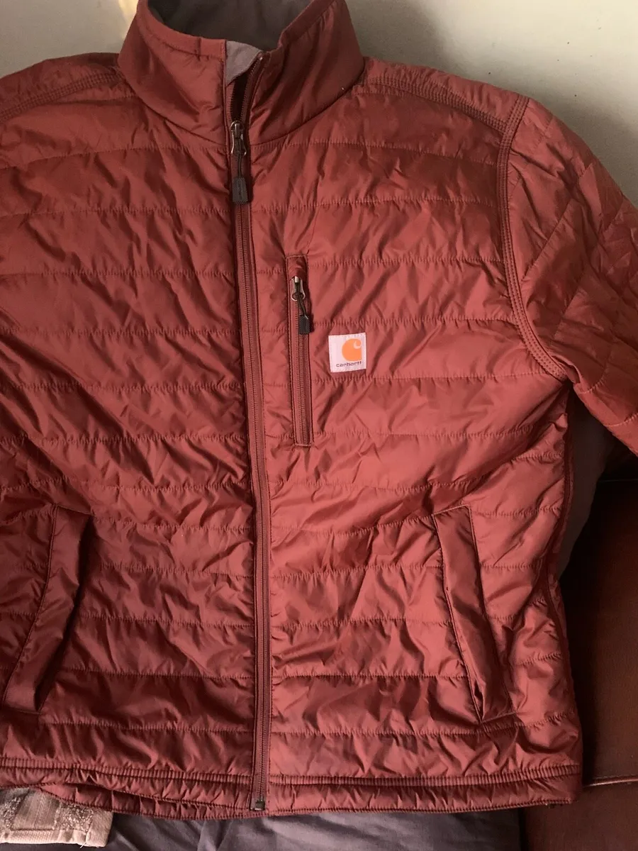 Mens red outlet carhartt jacket