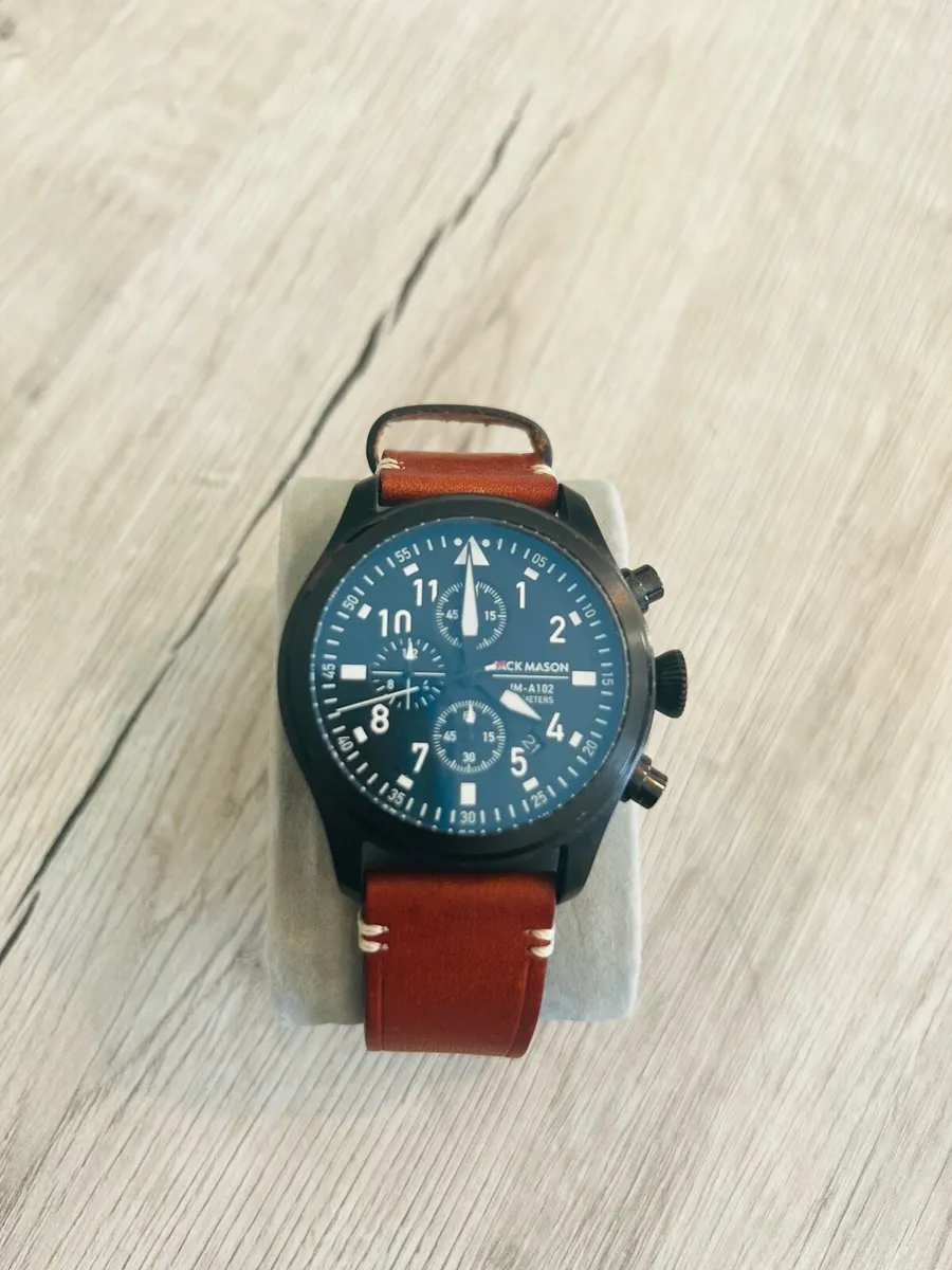 Jack mason hot sale aviator chronograph