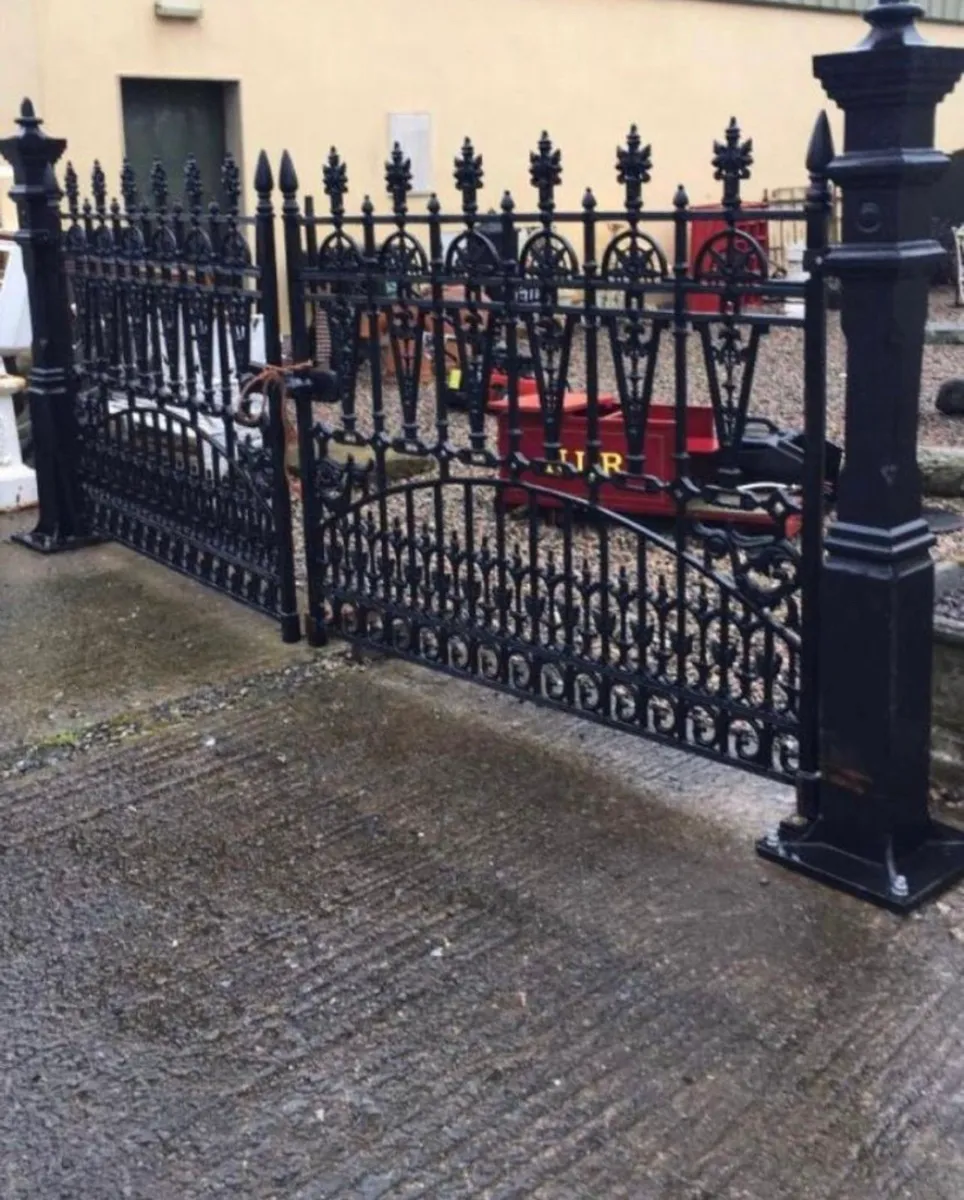 BRAND NEW CAST IRON GATES !!! - Image 2