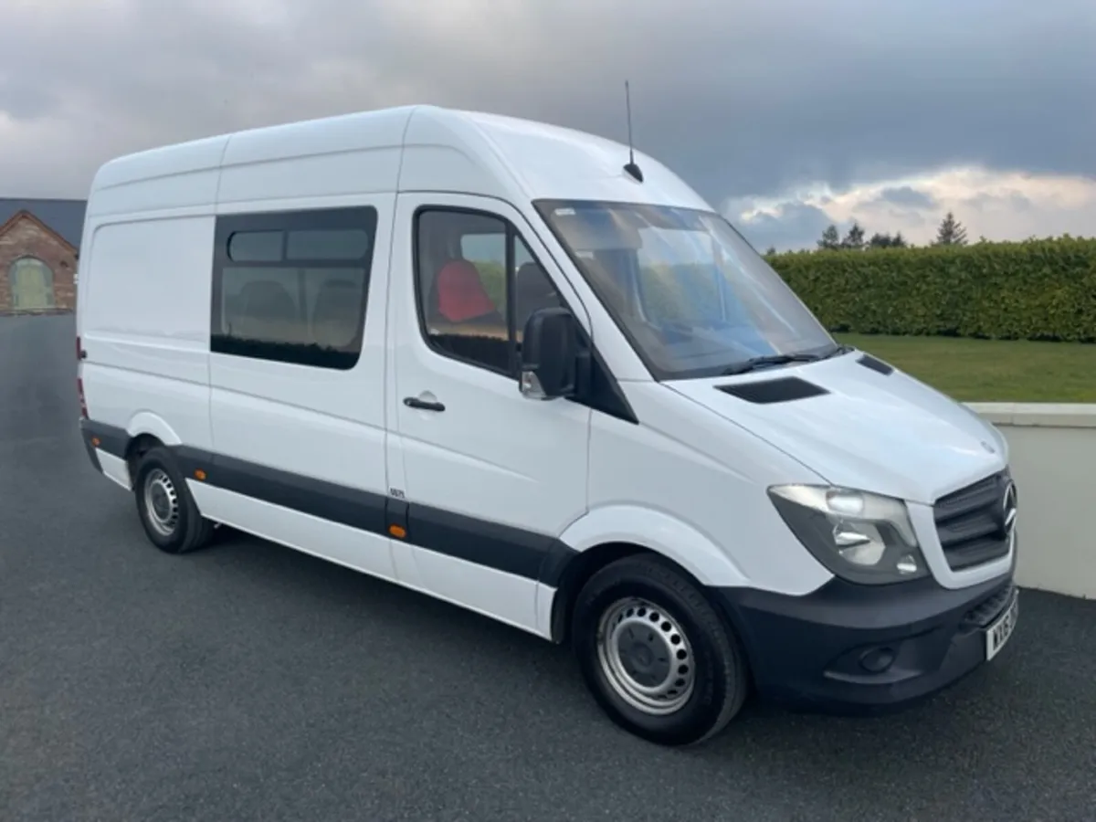 Mercedes-Benz Sprinter Crew Cab 6 Seat Utility Van - Image 1