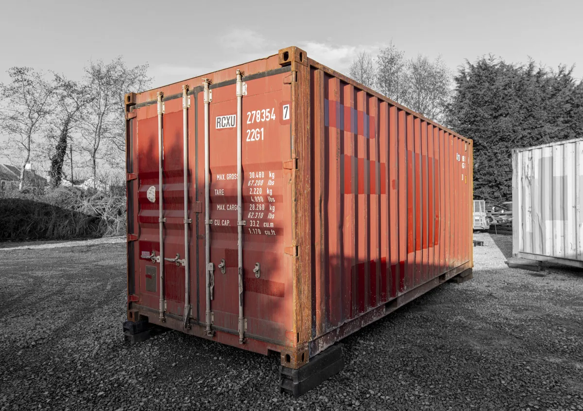 20FT X 8FT Shipping Containers Grade A Second Hand - Image 2